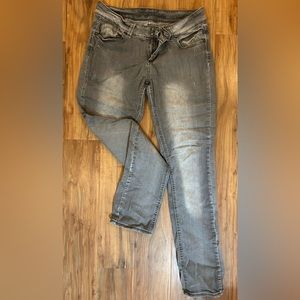 Delia’s womens jeans size 9/10R gray